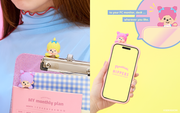HIPPERS Monchhichi COLORS: Wink Series W4