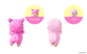 HIPPERS Monchhichi COLORS: Wink Series W4