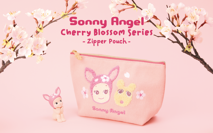 Cherry Blossom Series Zipper Pouch A1