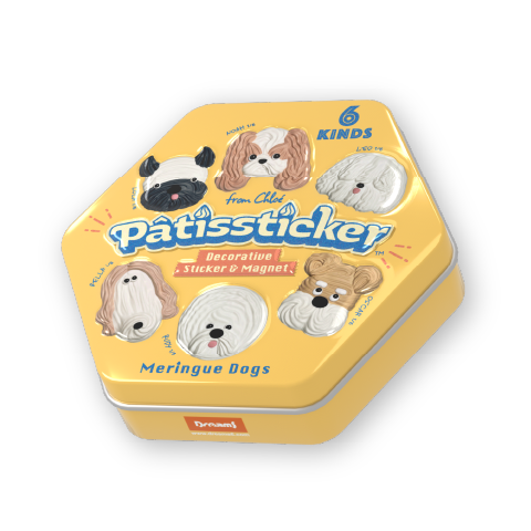 Pâtissticker Meringue Dogs Series A5